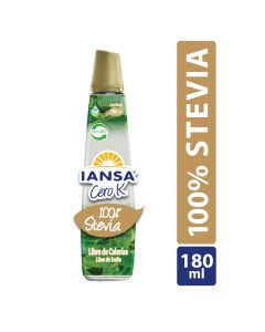 Endulzante Líquido 100% Stevia 180ml