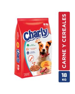 Alimento Perro Adulto Charly Sabor Carne y Cereales 18kg
