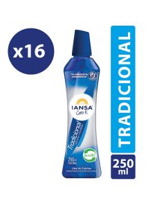 Endulzante Líquido Tradicional Sacarina Sucralosa Pack 16x250ml