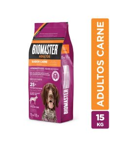 BIOMASTER ADULTO SABOR CARNE 15 KG