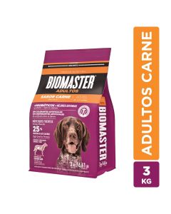 BIOMASTER ADULTO SABOR CARNE 3 KG