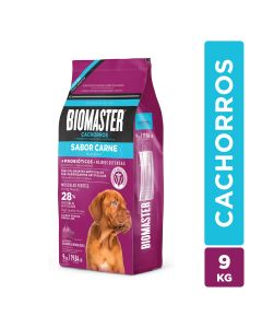 BIOMASTER CACHORRO SABOR CARNE 9 KG